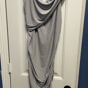 Fashion Nova Gray Mini Dress